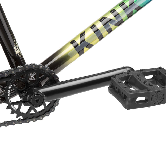 Kink Whip XL 21&quot;TT BMX Bike-Gloss Black Fade - 6