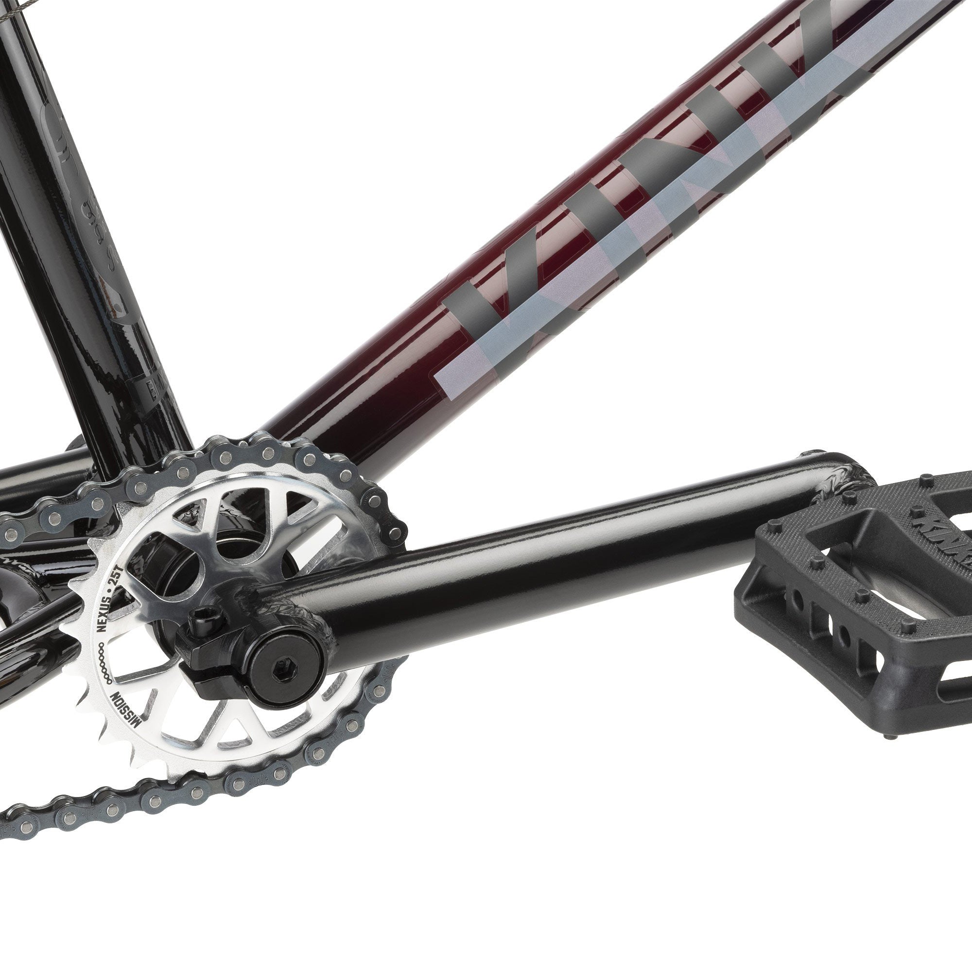 Kink 2022 Whip 20.5-inch-TT BMX Freestyle Bike-Gloss Black