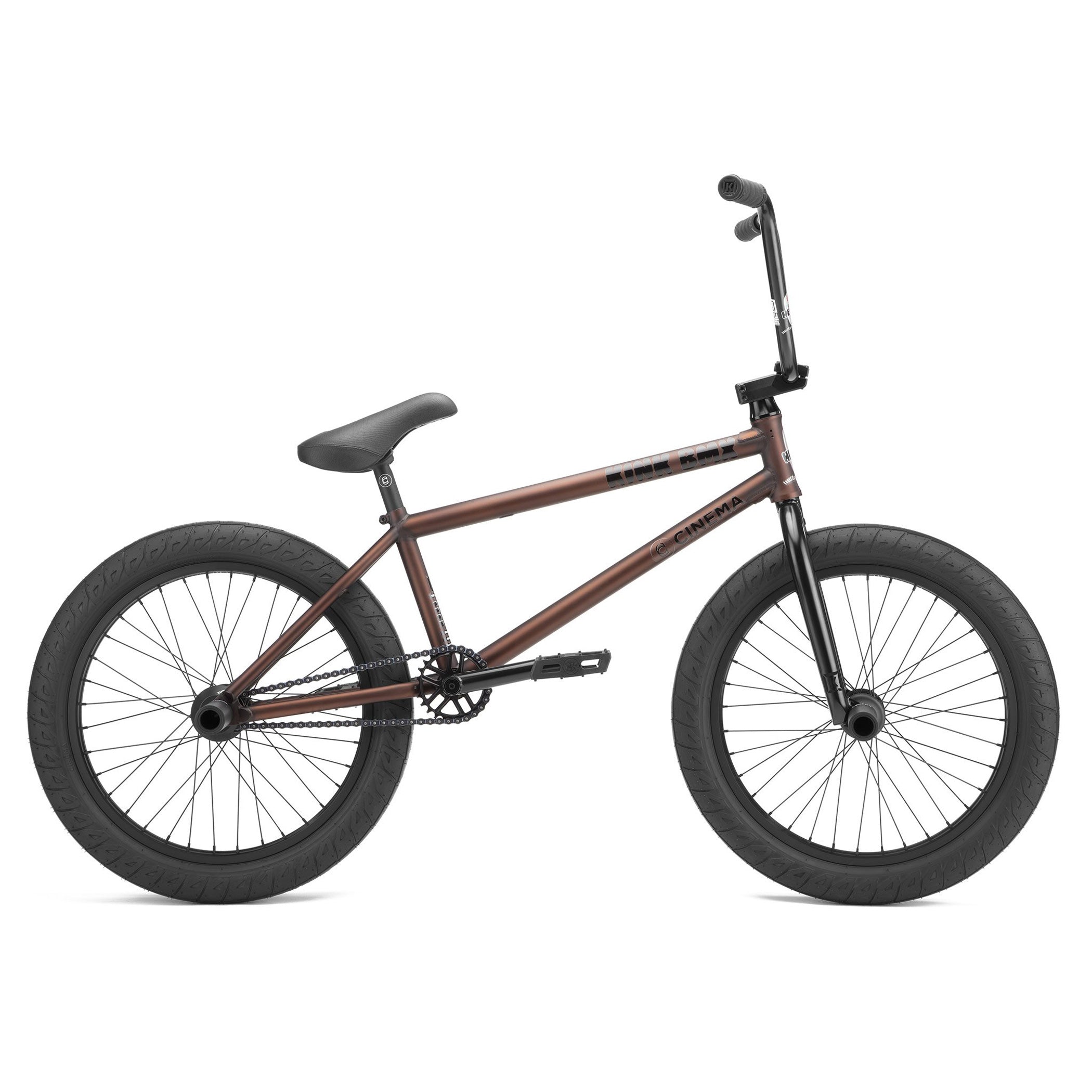 Kink 2022 Williams 21TT BMX Freestyle Bike-Matte Rattlesnake Brown