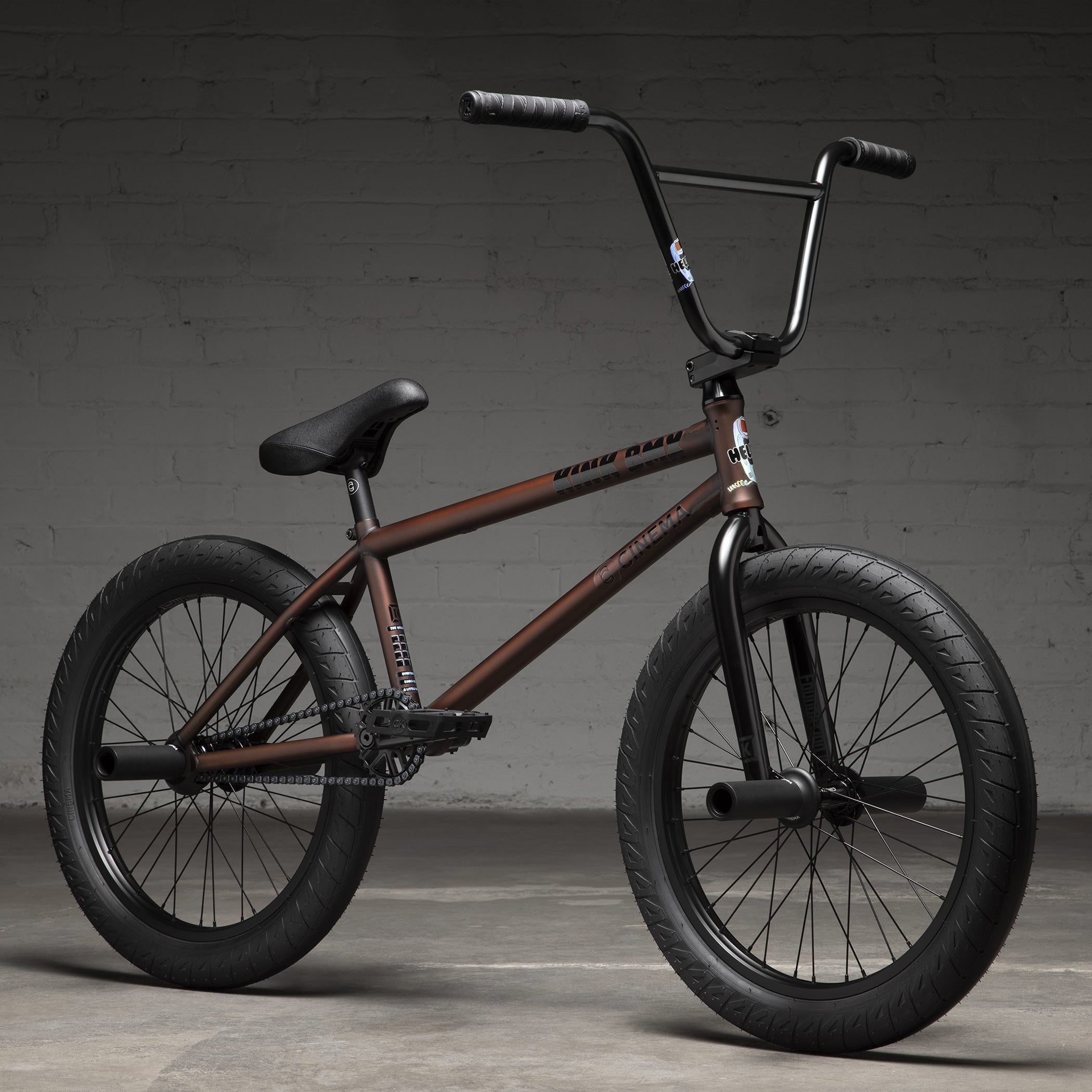 Kink 2022 Williams 21TT BMX Freestyle Bike-Matte Rattlesnake Brown