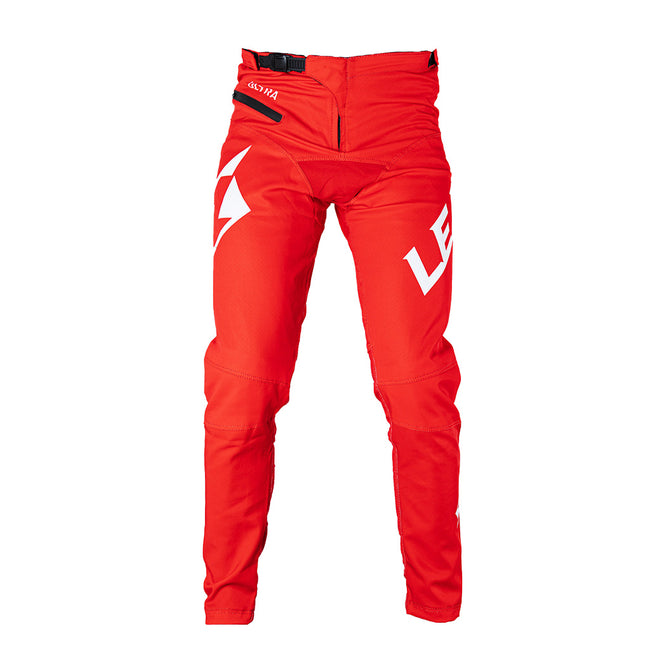 Lead Racing Ultra BMX Race Pants-Red/White - 2