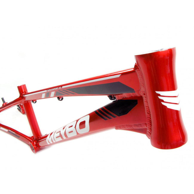 Meybo Holeshot Alloy BMX Race Frame-Red/White - 2