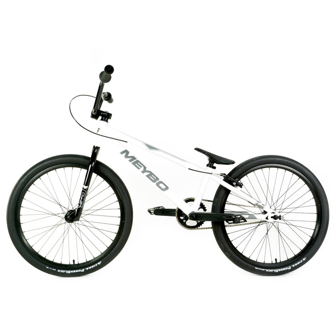 Meybo Clipper Cruiser 24&quot; BMX Race Bike-White/Grey/Black - 6