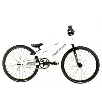 Meybo Clipper Mini BMX Race Bike-White/Grey/Black