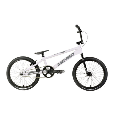 Meybo Clipper Pro XXL BMX Race Bike-White/Grey/Black