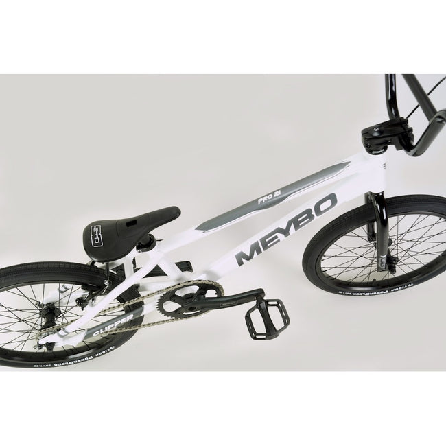 Meybo Clipper Pro XXL BMX Race Bike-White/Grey/Black - 2