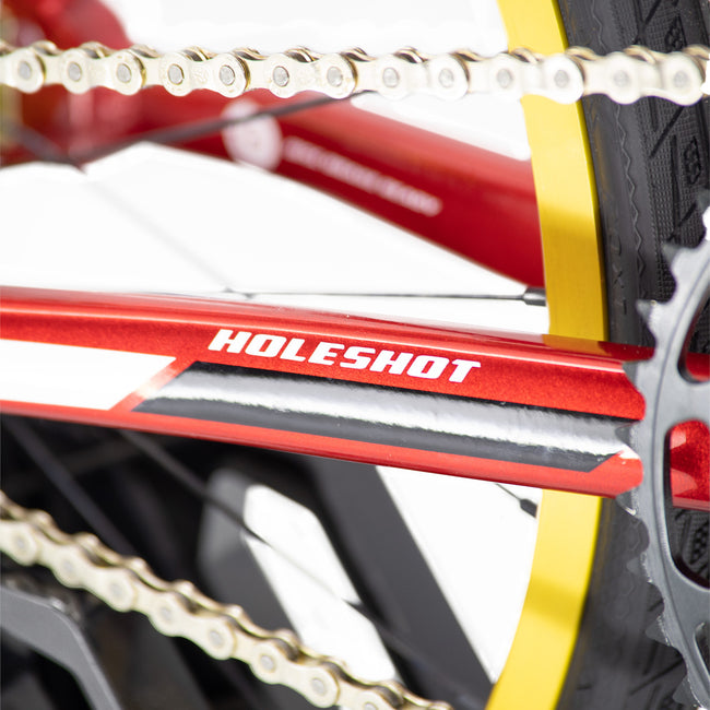 Pro Built Custom Junior BMX Race Bike-Red/Gold - 6