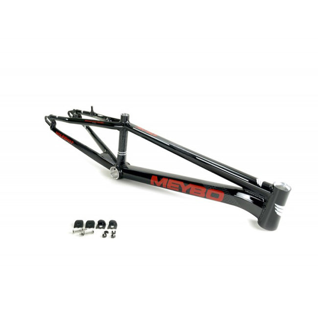 Meybo Holeshot Alloy BMX Race Frame-Black/Red/White - 6