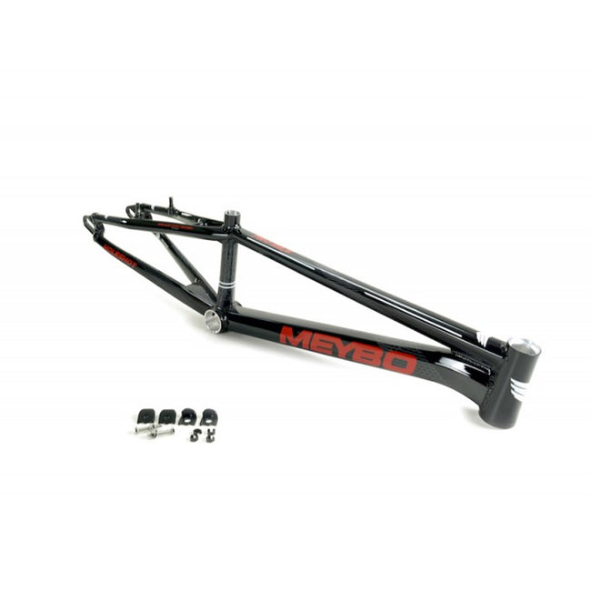Meybo Holeshot Alloy BMX Race Frame-Black/Red/White - 9