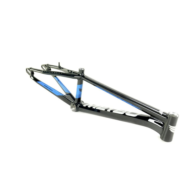 Meybo Holeshot Alloy BMX Race Frame-Black/Blue/Grey - 1