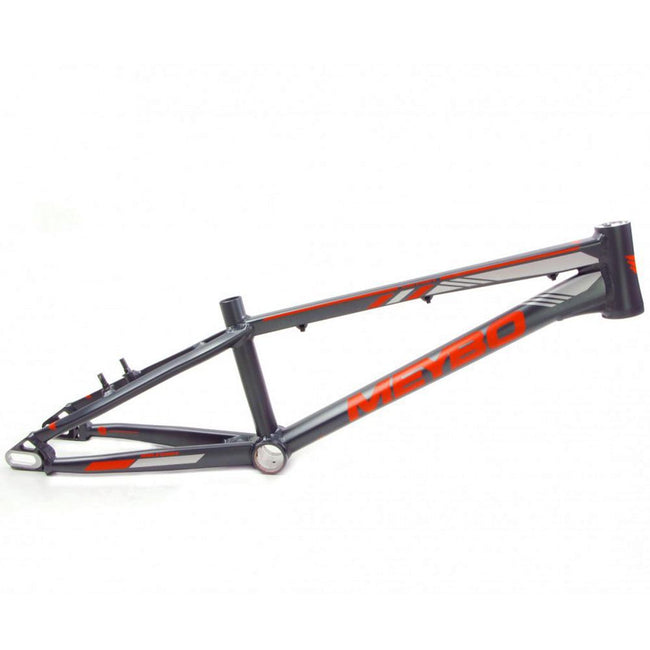 Meybo Holeshot Alloy BMX Race Frame-Matte Grey/Orange - 1
