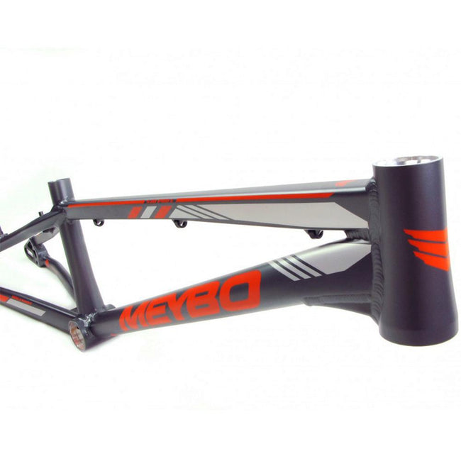 Meybo Holeshot Alloy BMX Race Frame-Matte Grey/Orange - 3