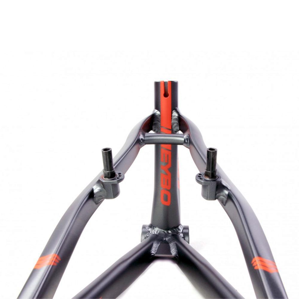 Meybo Holeshot Frame-Matte Grey/Orange at J&R Bicycles – J&R Meybo Holeshot Frame-Matte Grey/Orange at J&R Bicycles – J&R