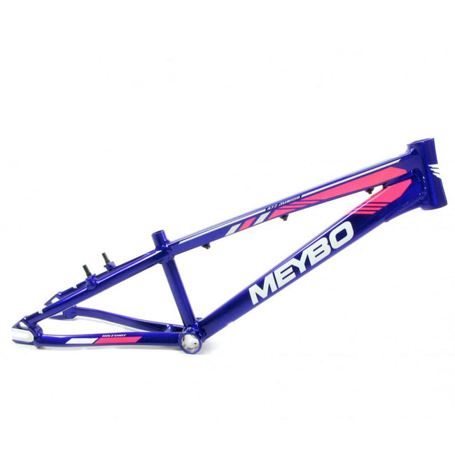 Meybo Holeshot Alloy BMX Race Frame-Purple/White - 1