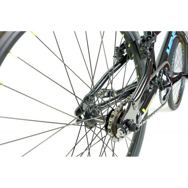 Meybo TLNT Expert BMX Race Bike-Black/Cyan/Apple - 3