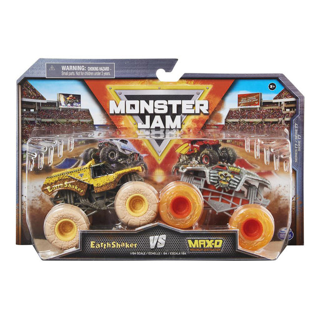 Monster Jam Die-Cast 1:64 Scale Monster Truck-2-Pack - 2