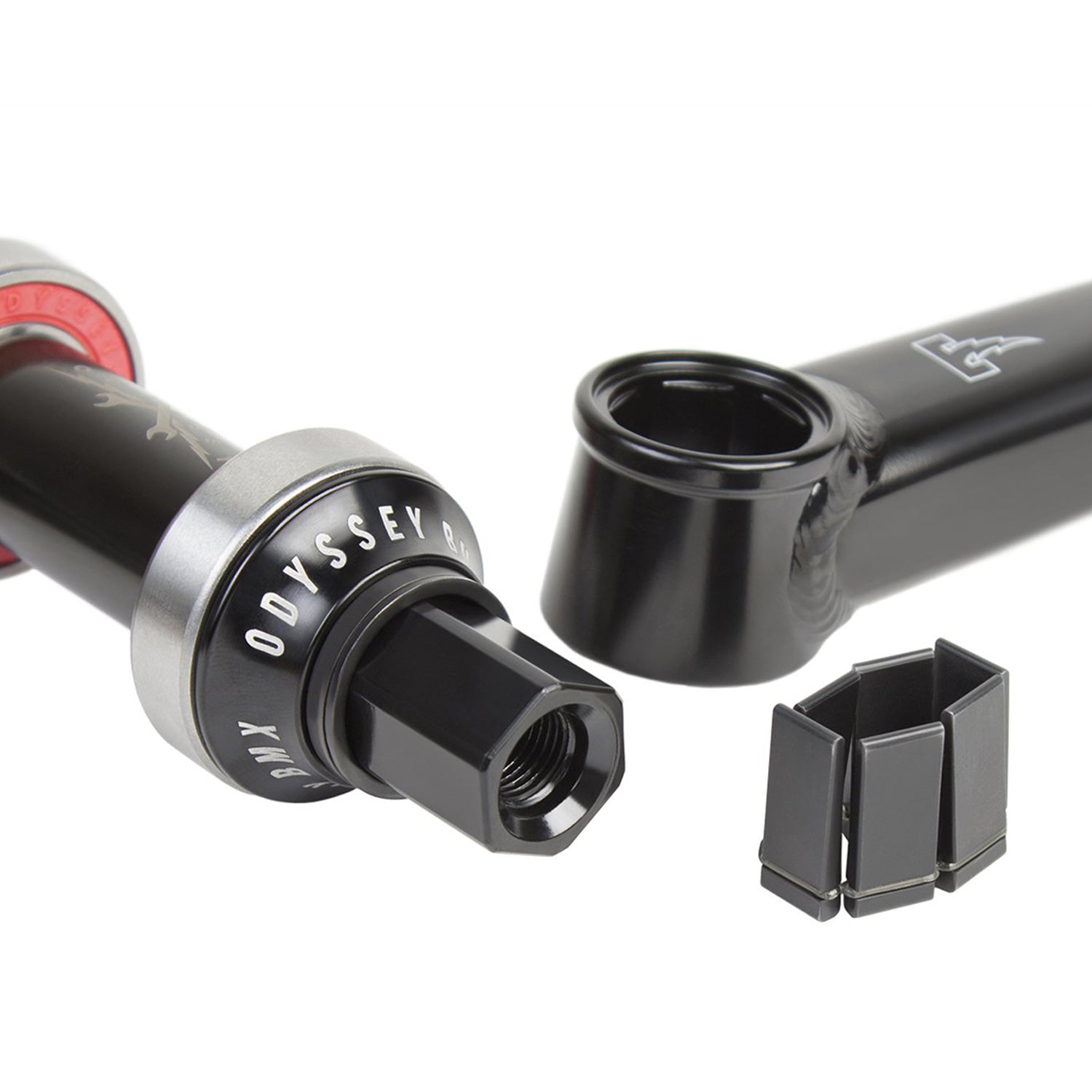 Odyssey Thunderbolt Cranks-Rust Proof Black | J&R Bicycles – J&R