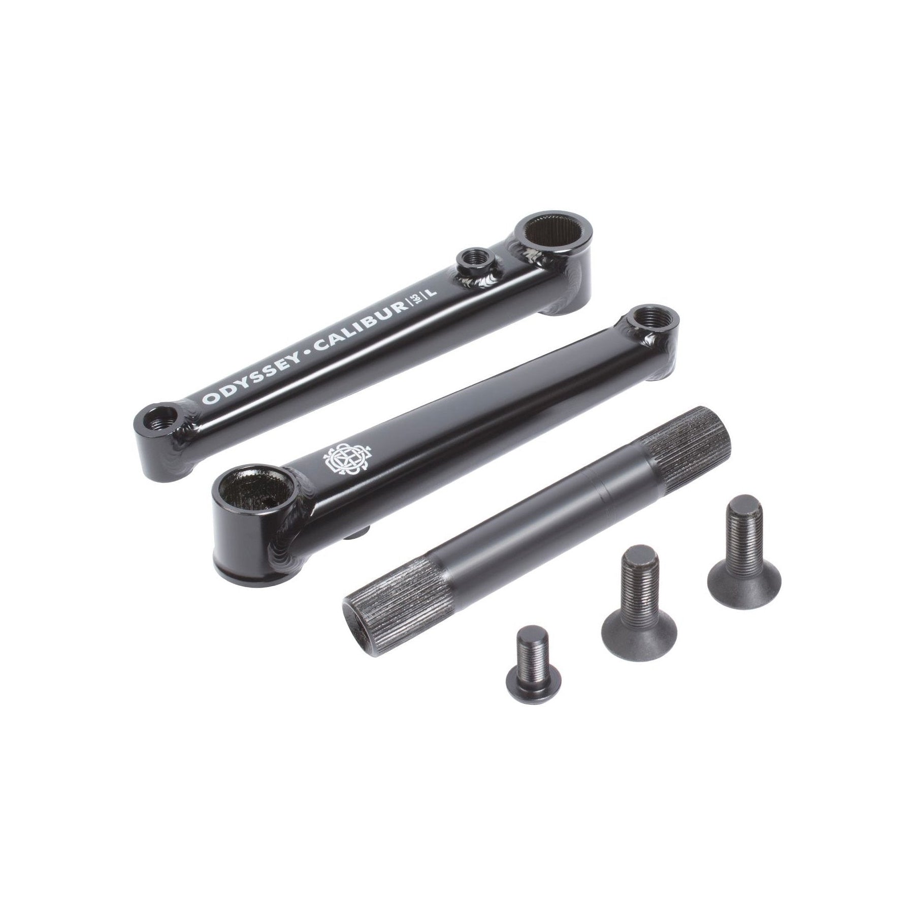 Odyssey Calibur V2 3-pc Crankset Black at J&R Bicycles – J&R