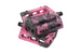 Odyssey Twisted Pro PC Pedals-Ltd Ed Black/Pink Swirl - 8