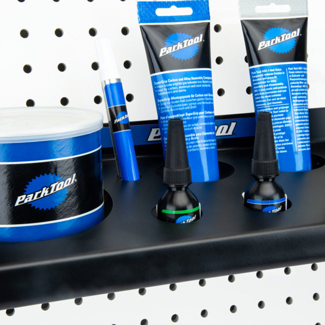 Park Tool JH-2 Wall-Mounted Lubricant and Compound Organizer - 5