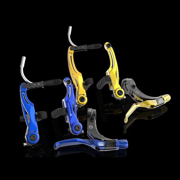 Leva Freno Promax Click V-Point Blu – Lunga Portata Per Mountain Bike E BMX
