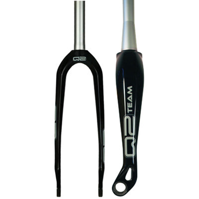 Q2 Pro Tapered Carbon BMX Race Fork-20"-1 1/8-1.5"-10/15/20mm