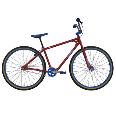 Race Inc. RA29-R Retro 29" BMX Freestyle Bike-Red/Blue