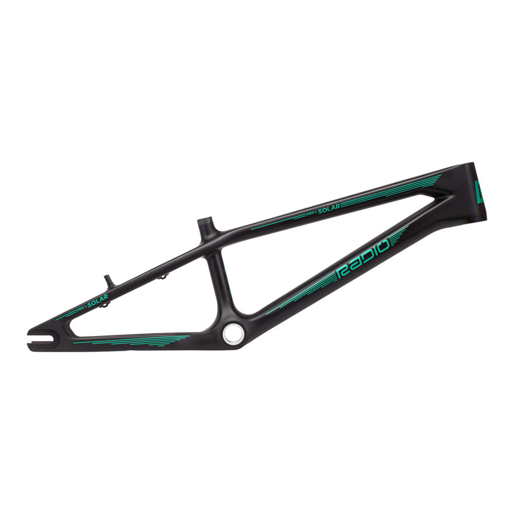 Radio Solar BMX Race Frame-Black/Teal at J&R Bicycles – J&R