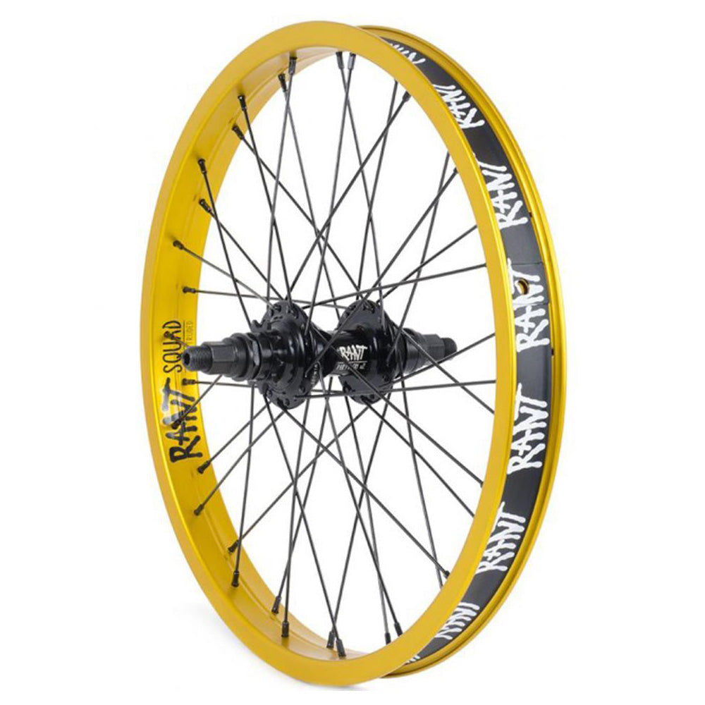 BMX RANT Party On v2 ホイールセット Rant Party On V2 18-inch Rear Cassette Wheel-36H-9T | J&R Bicycles
