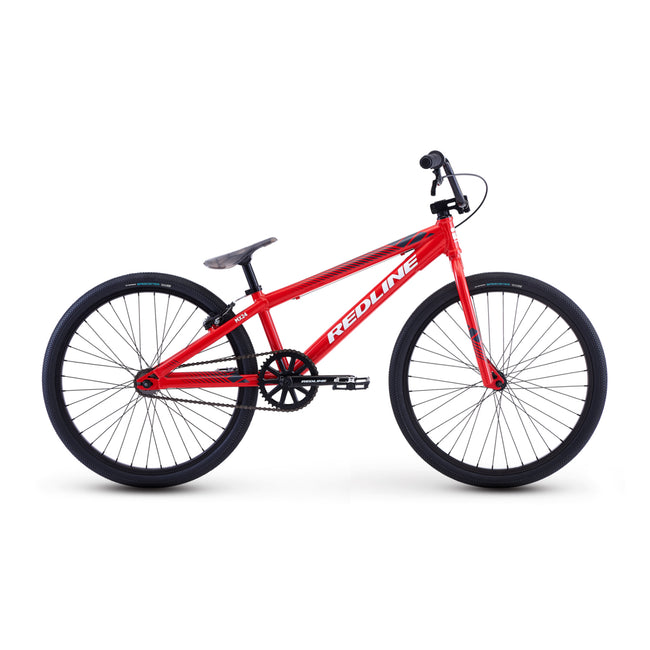 Redline MX 24 Cruiser 24&quot; BMX Race Bike-Bright Red Gloss - 1
