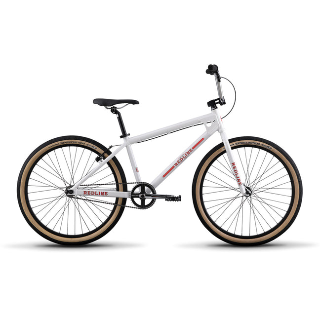 Redline SQB-26 26&quot; BMX Freestyle Bike-Pearl White - 1