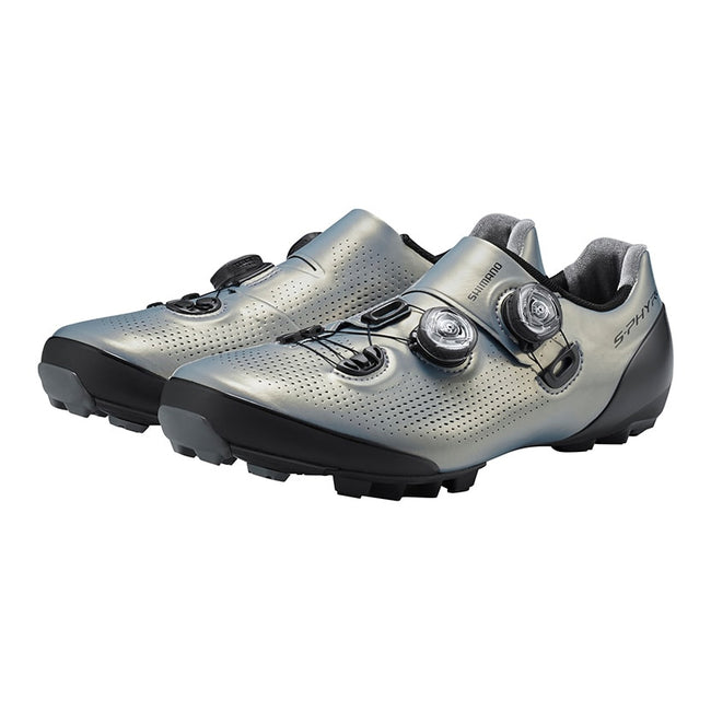 Shimano S-Phyre XC-9 Clipless Shoes-Silver - 1
