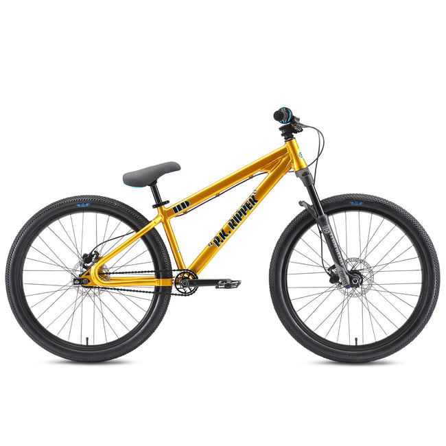SE Bikes DJ Ripper HD 26&quot; BMX Freestyle Bike-Solid Gold - 1