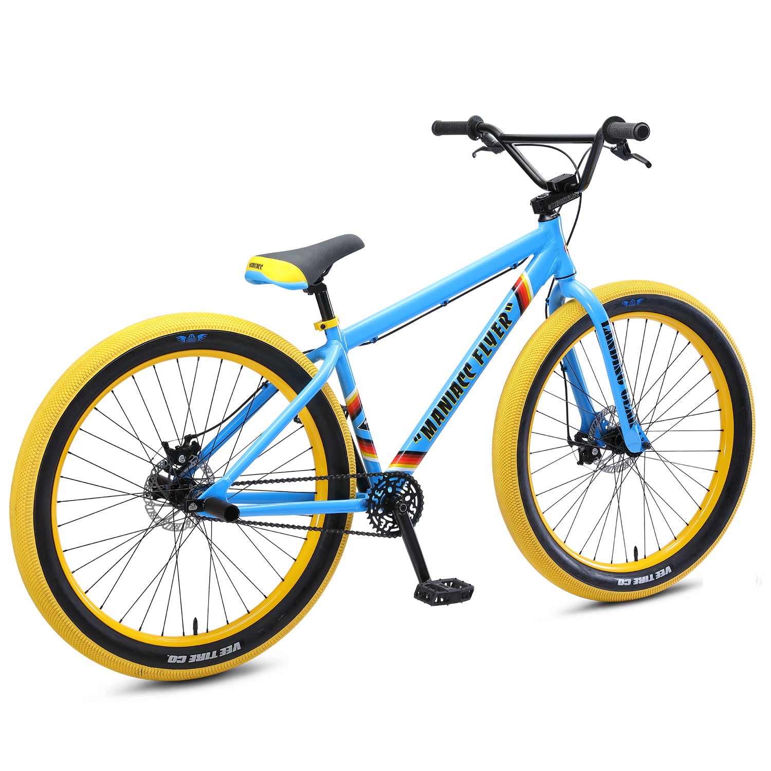 SE Maniacc Flyer 27.5+ inch BMX Freestyle Bike-SE Blue | J&R