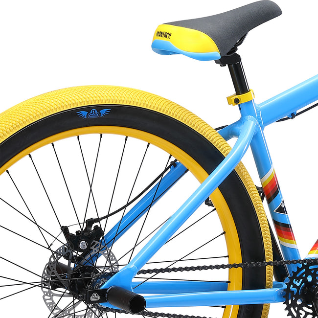 SE Bikes Maniacc Flyer 27.5+&quot; BMX Freestyle Bike-SE Blue - 5