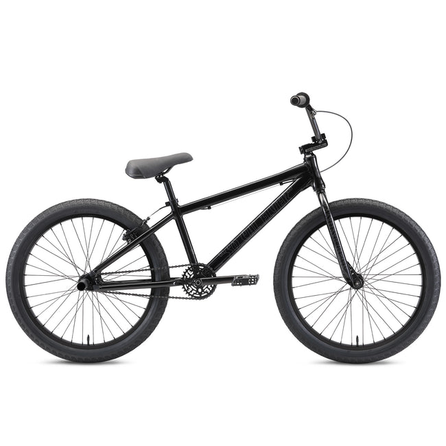 SE Bikes So Cal Flyer 24&quot; BMX Freestyle Bike-Stealth Mode Black - 1