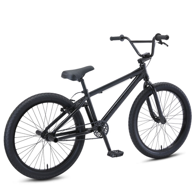 SE Bikes So Cal Flyer 24&quot; BMX Freestyle Bike-Stealth Mode Black - 3