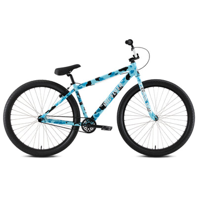 SE Bikes Big Flyer 29" BMX Freestyle Bike-Light Blue Camo
