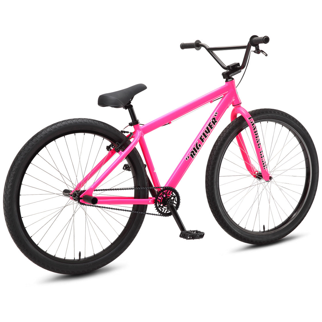 SE Big Flyer 29-inch BMX Freestyle Bike-Neon Pink at J&R Bicycles