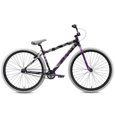 SE Bikes Big Flyer 29" BMX Freestyle Bike-Purple Camo
