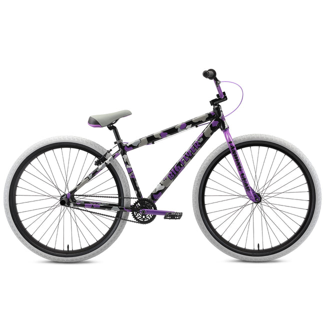 SE Big Flyer 29&quot; BMX Freestyle Bike-Purple Camo - 1