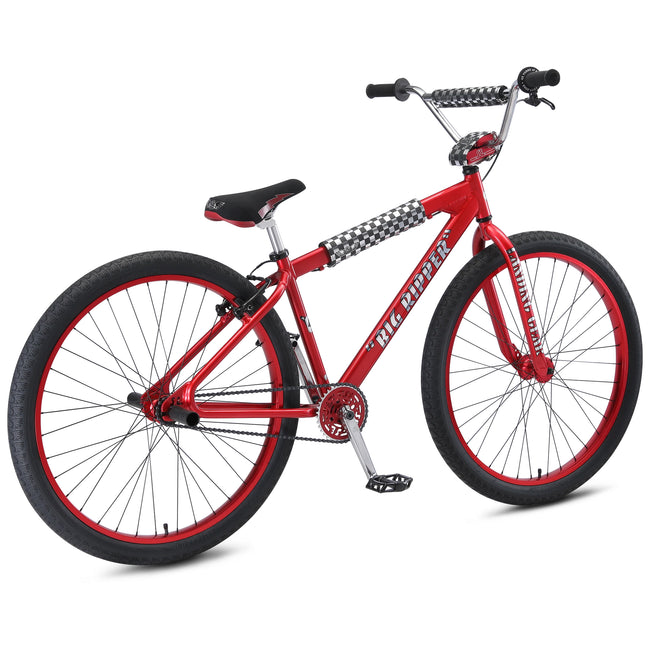 SE Bikes Big Ripper 29&quot; BMX Freestyle Bike-Red Ano - 3