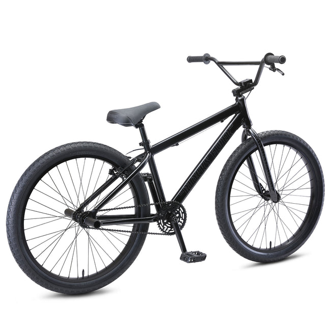 SE Bikes Blocks Flyer 26&quot; BMX Freestyle Bike-Stealth Mode Black - 3
