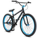 SE Bikes Blocks Flyer 26&quot; BMX Freestyle Bike-Stealth Mode Black/Blue Ano - 2