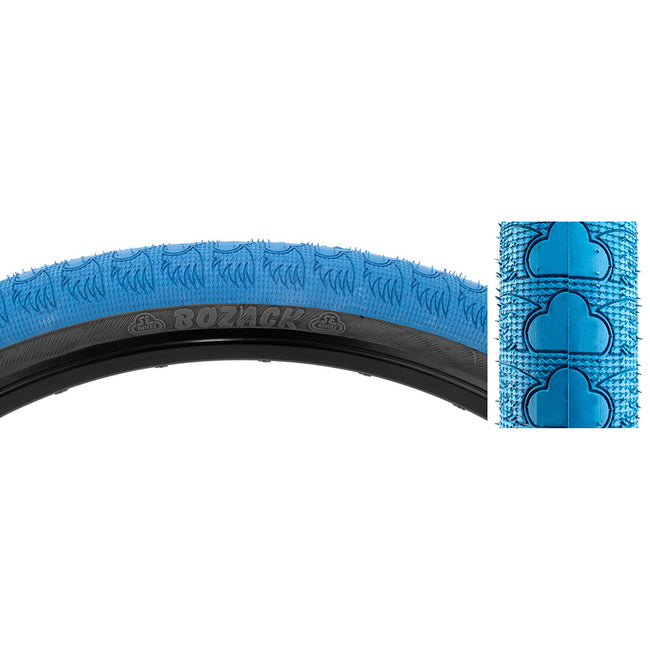 SE Bikes Bozack BMX Tire-Wire-Blue/Black-29x2.40&quot; - 1
