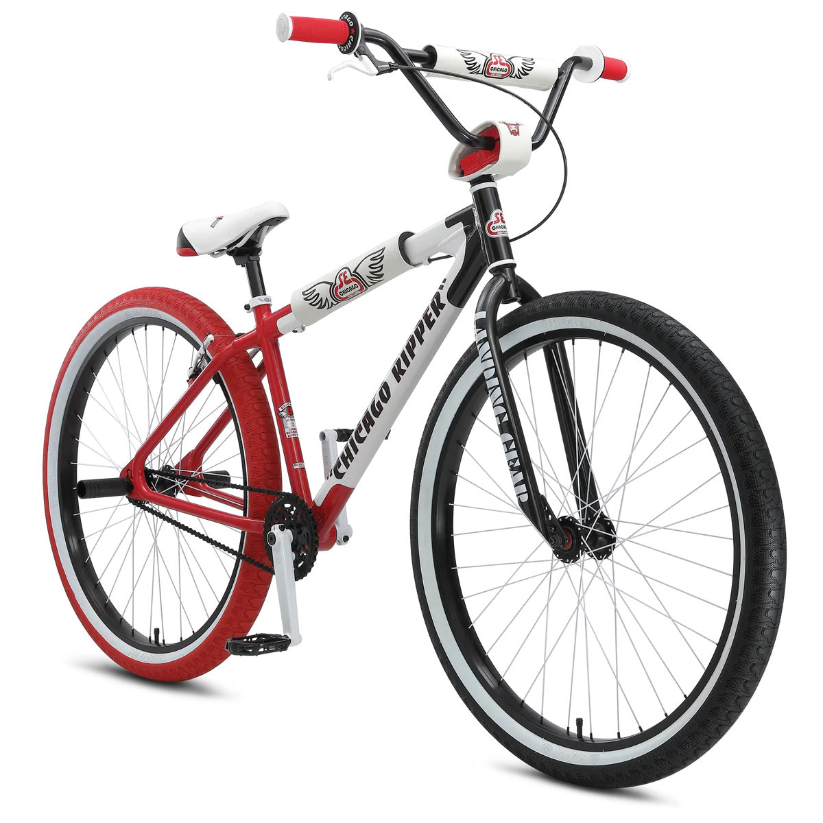 SE Racing Chicago Big Ripper 29 BMX Freestyle Bike Red White J R Bicycles Inc