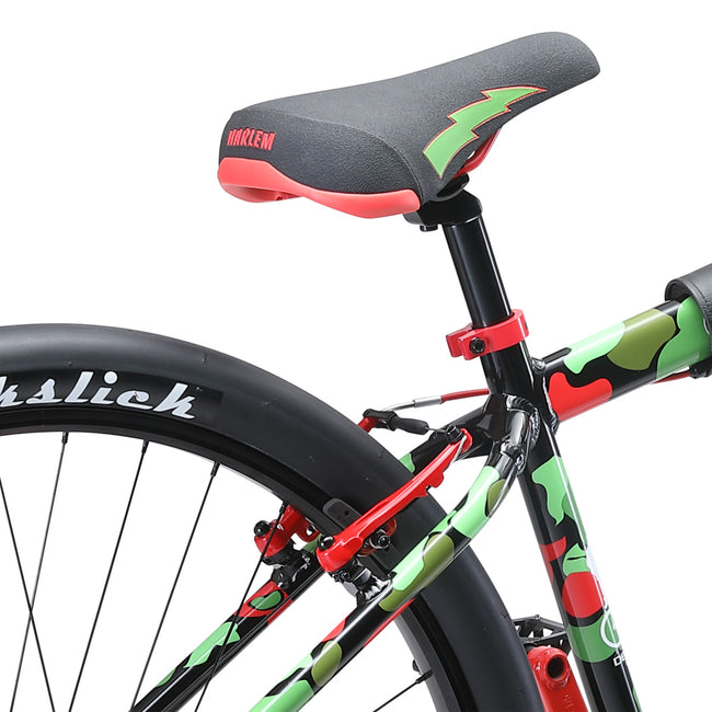 SE Bikes DBlocks Big Ripper 29&quot; BMX Freestyle Bike-Green/Red Camo - 5