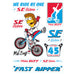 SE Bikes Mike Buff Fast Ripper 29&quot; BMX Freestyle Bike-White Buff - 10