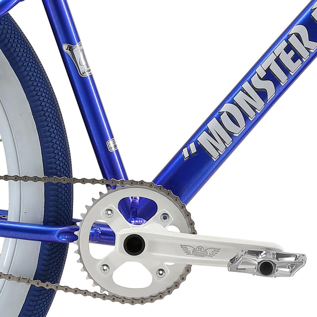 SE Bikes Monster Ripper 29+&quot; BMX Freestyle Bike-Blue Sparkle - 7
