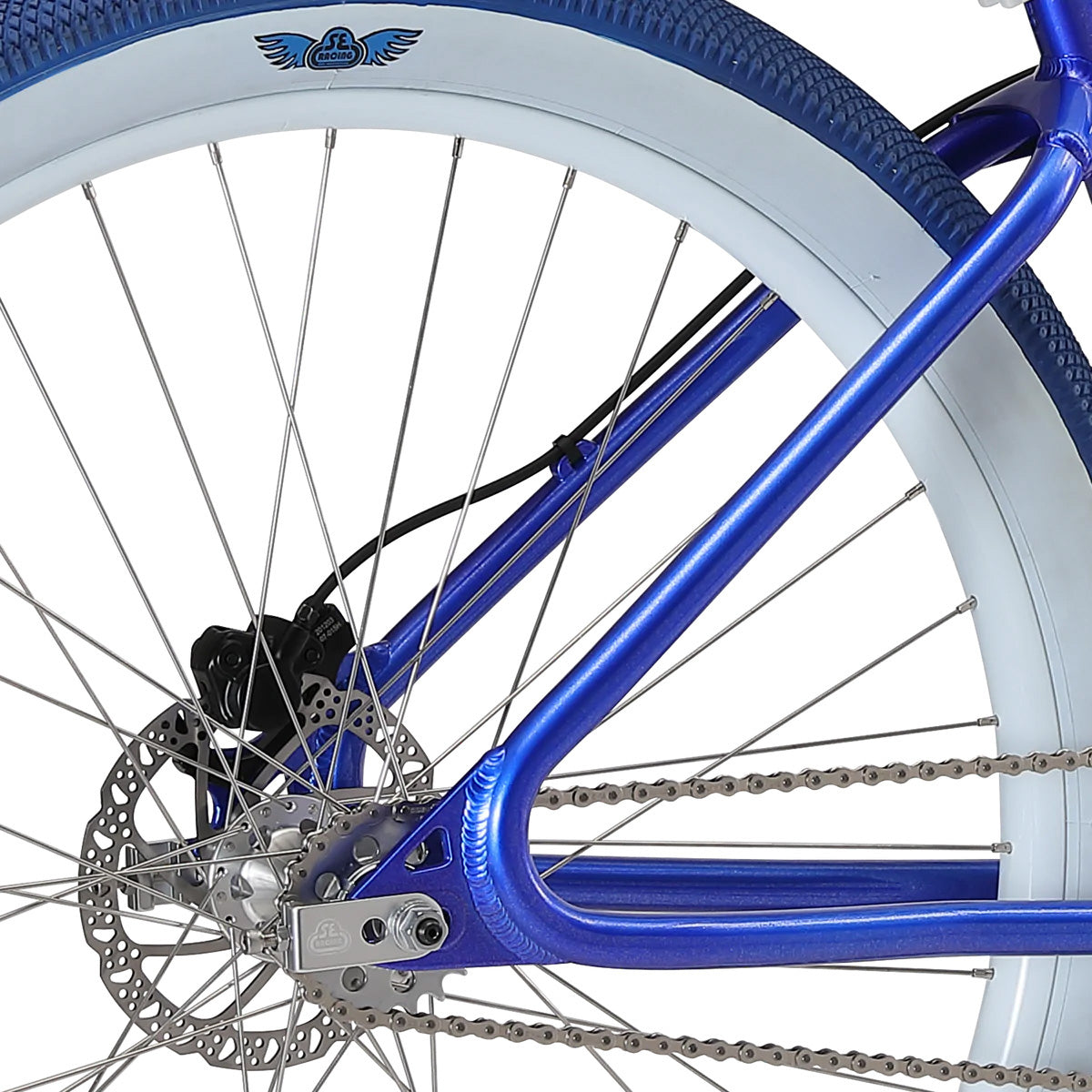 SE Monster Ripper 29+in BMX Freestyle Bike-Blue Sparkle – J&R